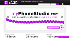 Desktop Screenshot of myphonestudio.com